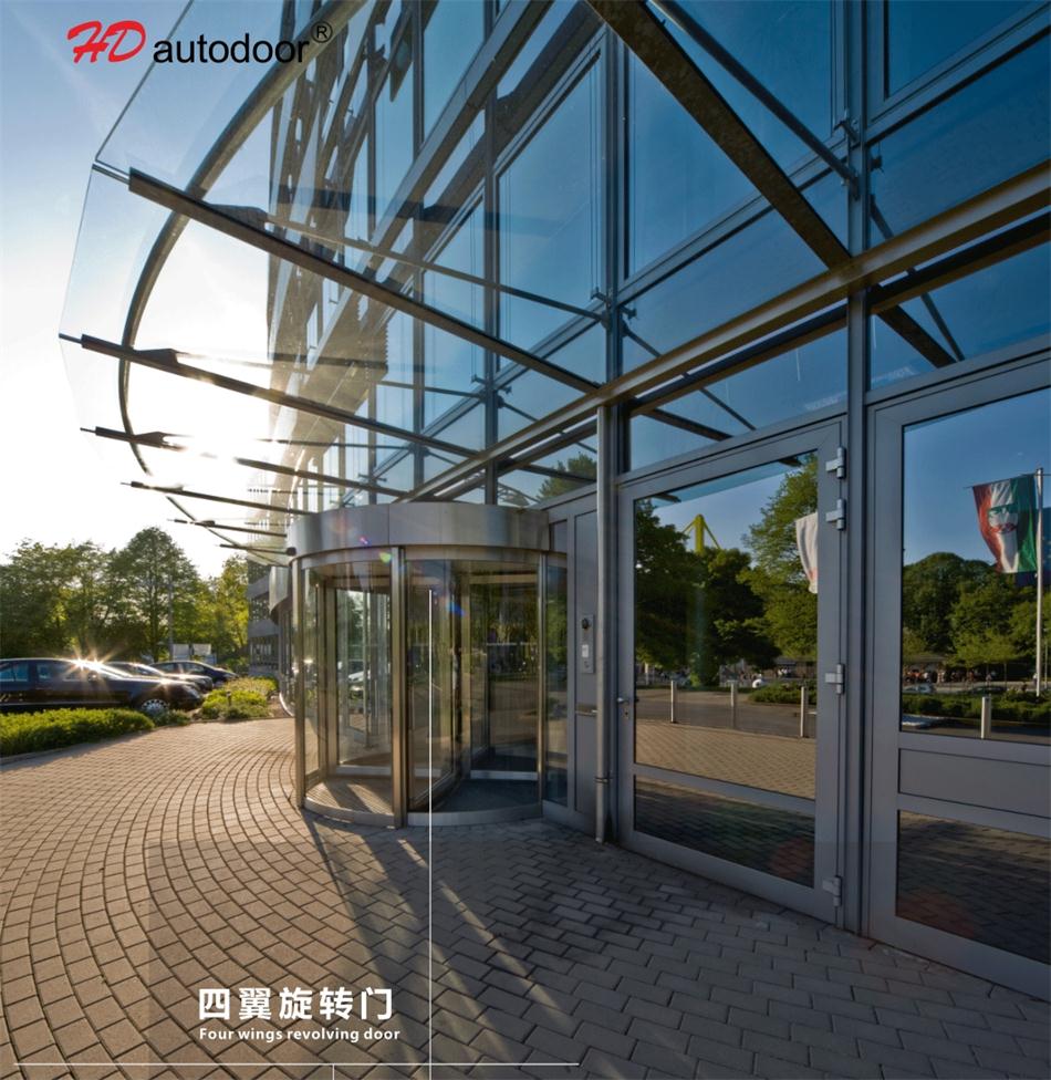 兩翼、三翼、四翼旋轉(zhuǎn)門：青島恒達(dá)自動(dòng)門(圖5)